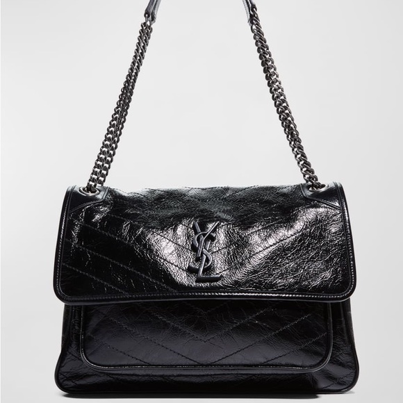 Saint Laurent YSL Niki Monogram Large Flap Shoulder Bag - Picture 1 of 10